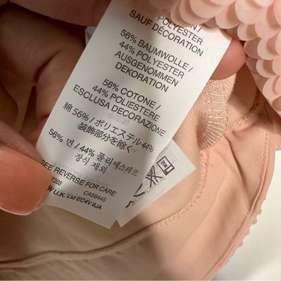 J. Crew | Light Pink Sequins Hem Sweatshirt Size XXS - Picture 6 of 8